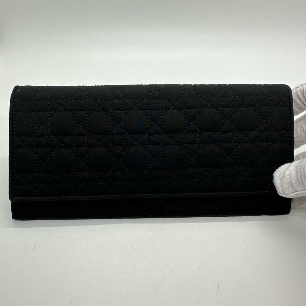 Christian Dior Long quilted Wallet